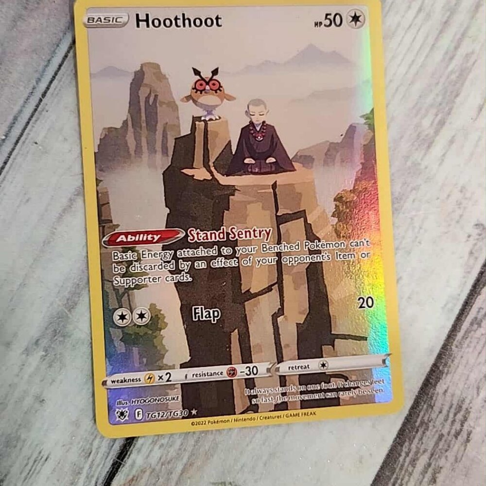 Pokemon Hoothoot Full art - Picture 3 of 4
